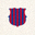 巴塞罗那红蓝条纹球队Logo小图标